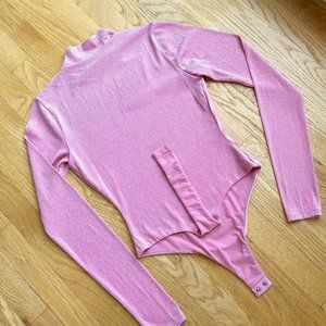 Sparkly Pink Bodysuit